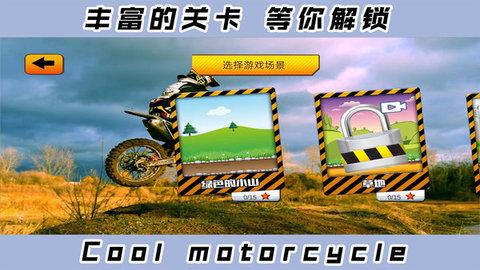2D酷炫摩托车游戏截图3