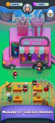 街头咖啡馆烹饪大亨游戏截图3
