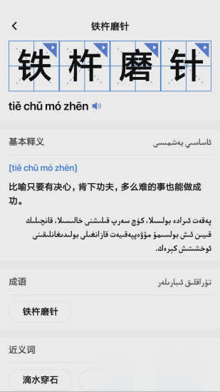 国语助手维汉翻译软件截图